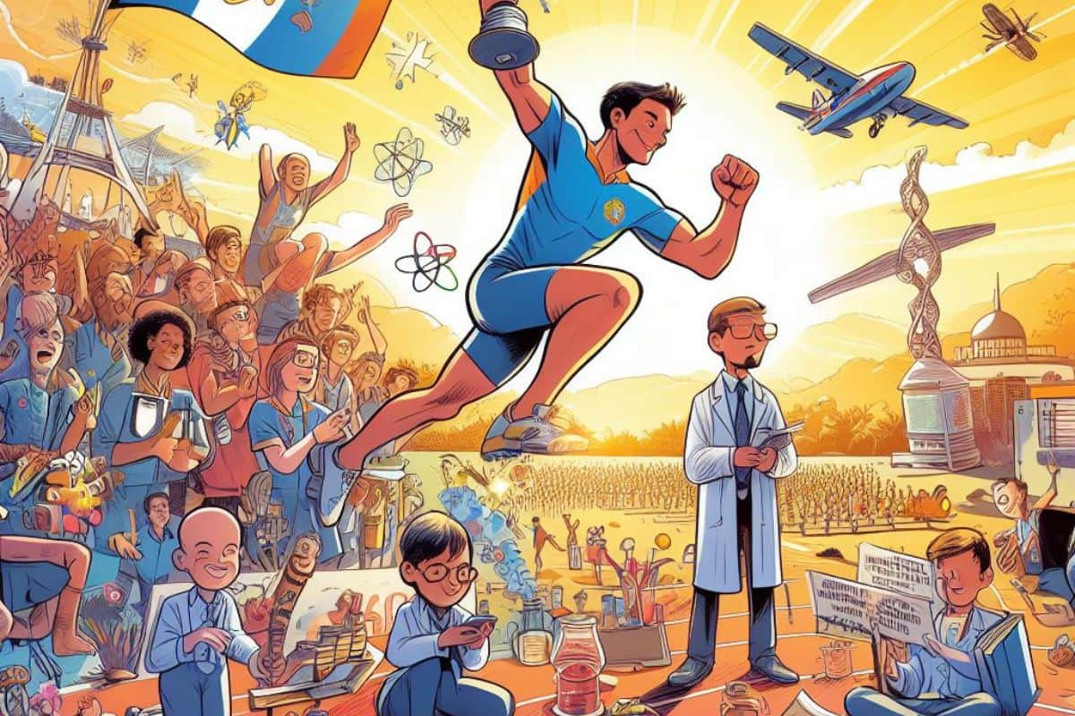 Célébration sportive et scientifique