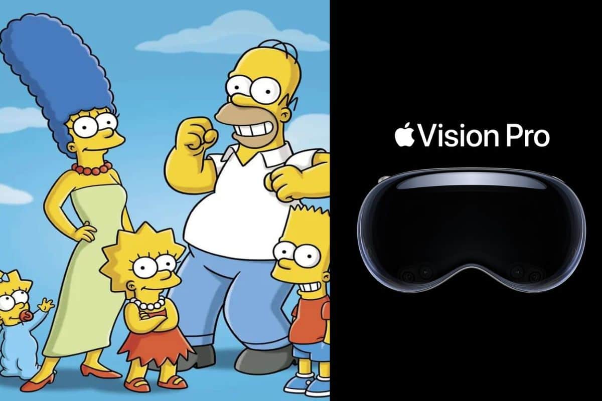 Apple Vision Pro : Les Simpson l'avaient déjà prédit !
