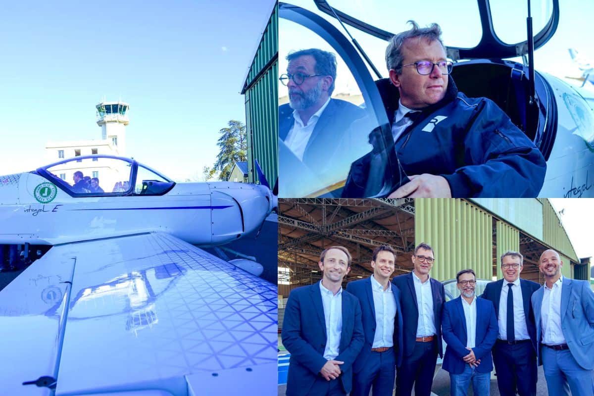 1er avion 100% électrique en France
