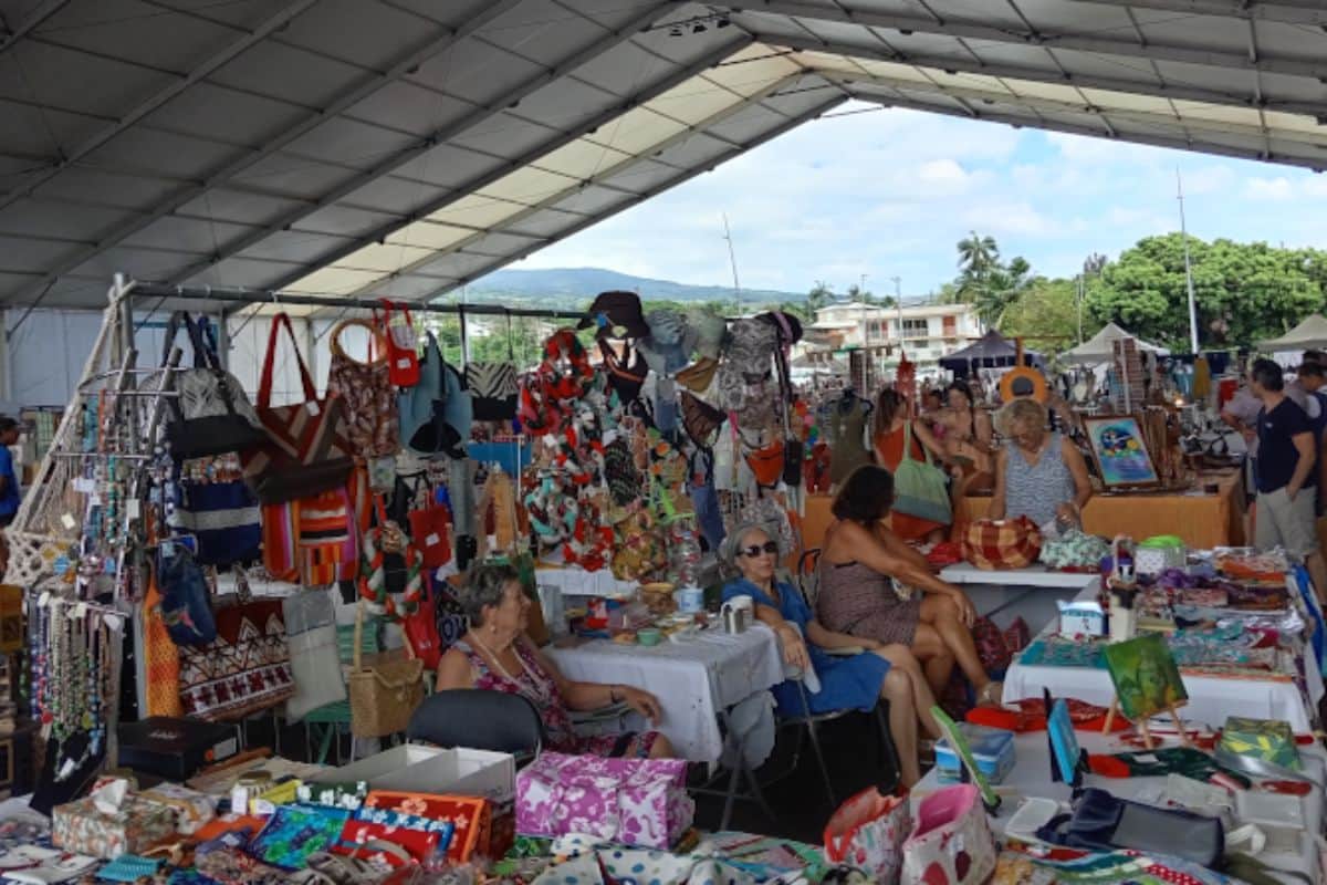 marché de noêl au tampon