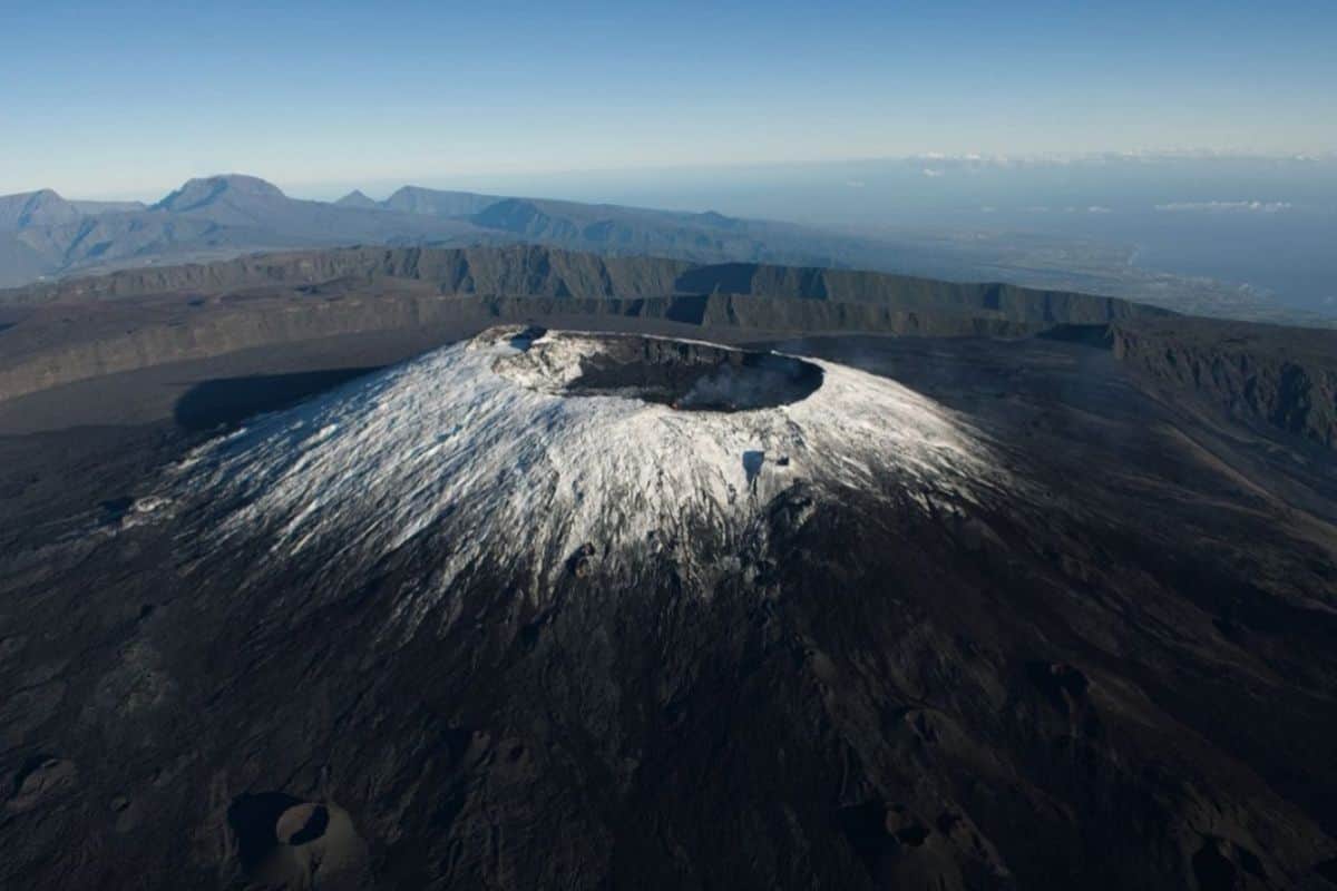 Température volcan