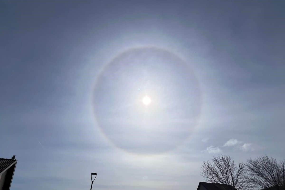 HaloSolaire, Météo974, VigilanceOrages, LaRéunion, SaintDenis.