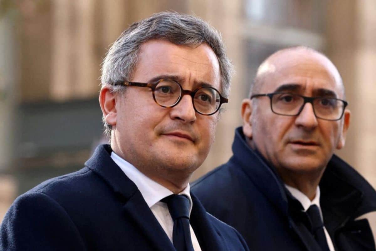 Gérald Darmanin et Laurent Nuñez
