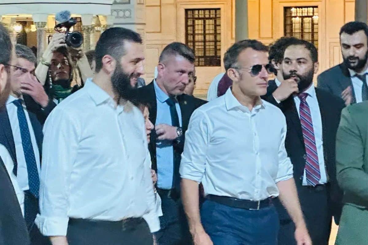 Explosions à Damas pendant la visite d’Emmanuel Macron