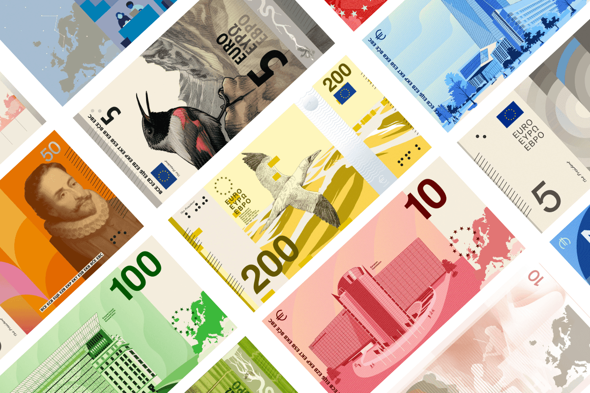 Les futurs billets en euros se dessinent