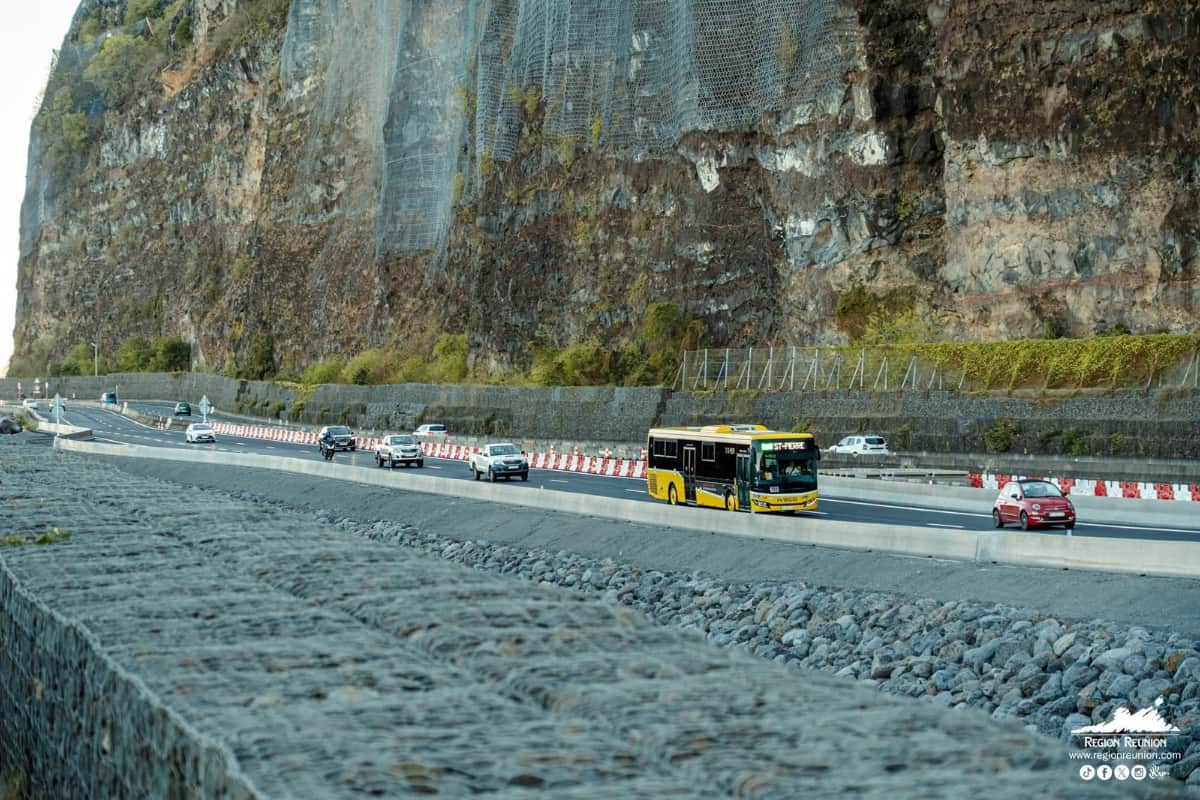 NRL, La Possession, Route du Littoral, Circulation, Mobilité, Travaux