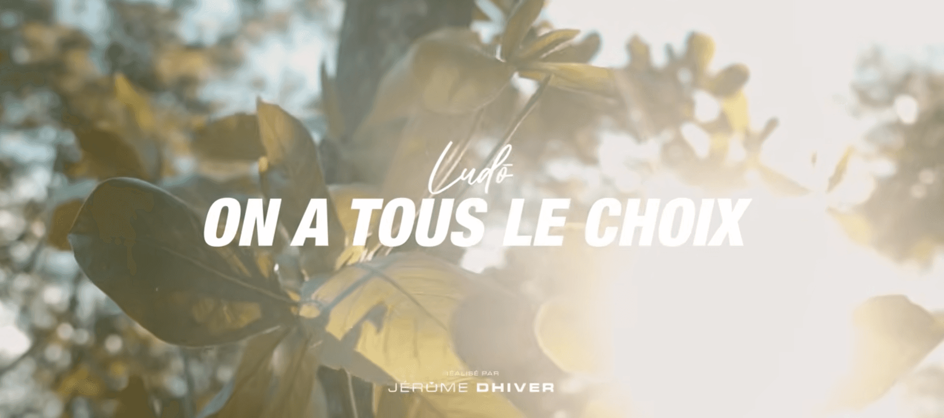 Ludō et les jeunes de l'IME de Primat dévoilent le clip « On a tous le choix »