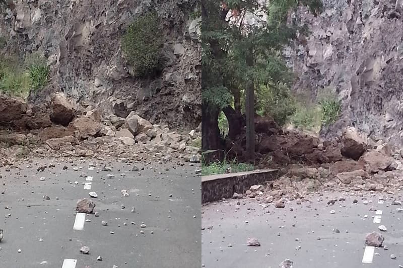 Cilaos : 250 tonnes des roches se décrochent de la falaise, le trafic est interrompu