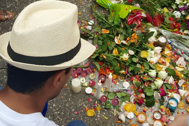 Les Réunionnais solidaires des victimes des attentats du 13 novembre à Paris