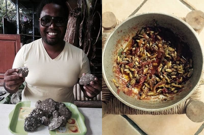 Lindigo trie des guêpes pour préparer un bon rougail