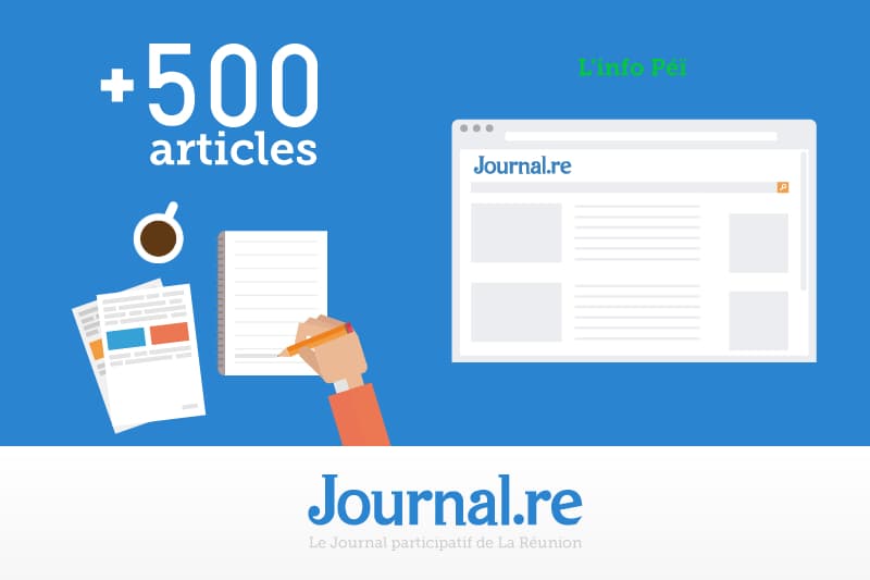 Déjà 500 articles publiés sur Journal.re !