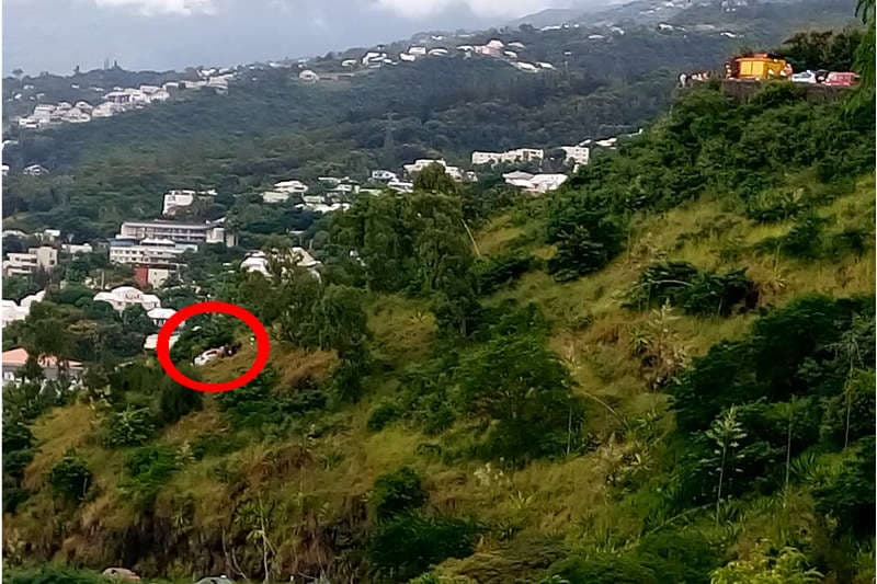 Accident spectaculaire dans les rampes de la Montagne