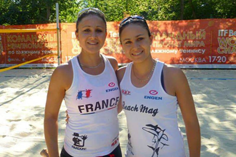 Beach Tennis : deux réunionnaises s'imposent à Moscou avec l'équipe de France