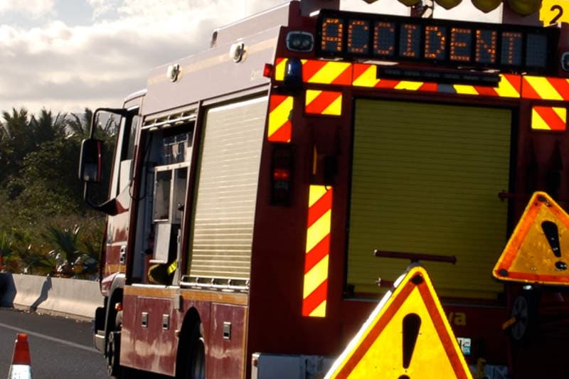 Accident mortel d'un mini-bus sur la Route des Tamarins