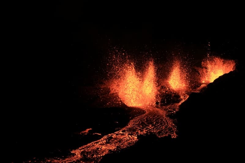 L'éruption : « un spectacle exceptionnel offert par la nature »