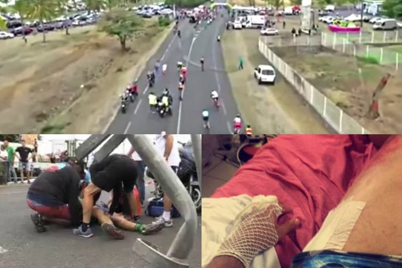 Enchaînement d'incidents sur le Tour Cycliste de La Réunion