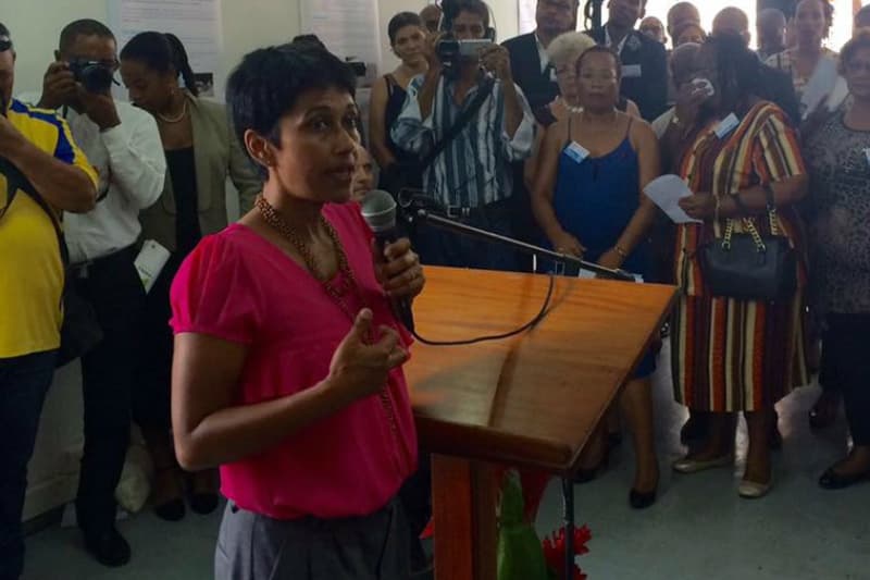 Éricka Bareigts à la rencontre des acteurs économiques et sociaux de La Réunion