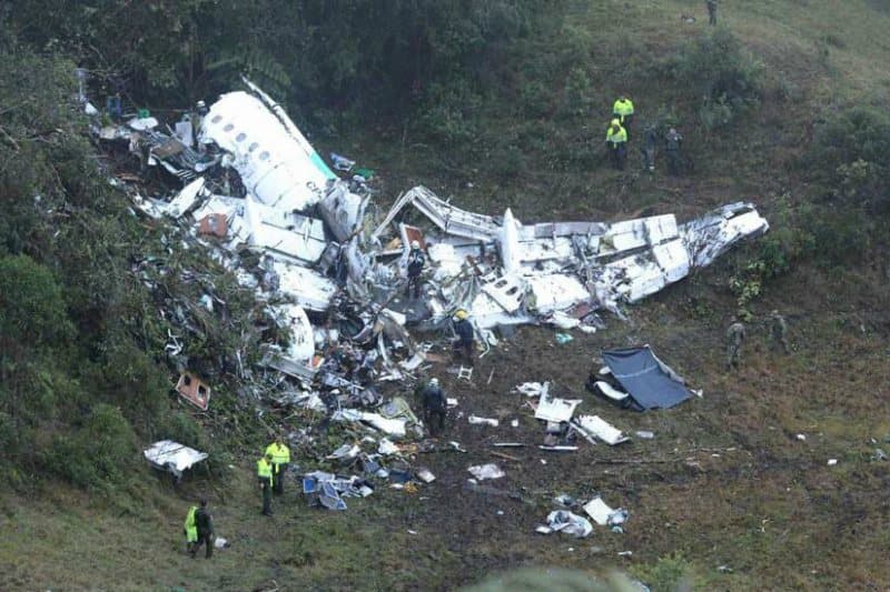 Un avion transportant une équipe de football brésilienne s’est écrasé en Colombie