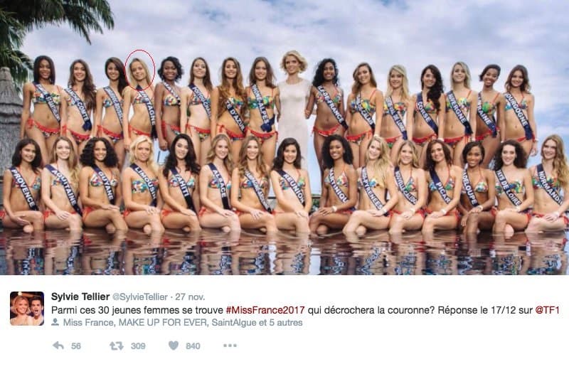 Une des concurrentes de Miss France a failli se blesser