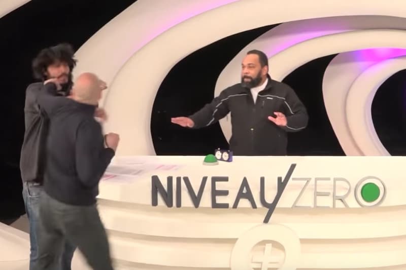 « Niveau Zéro » : baston sur le plateau de l’émission de Dieudonné