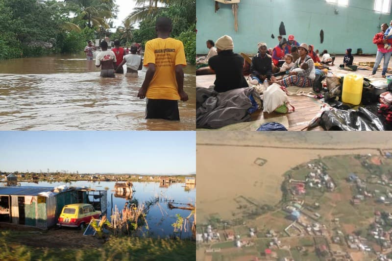 Madagascar : plus de 170 000 sinistrés après le passage du cyclone Enawo