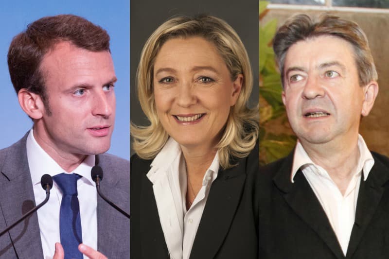 Début officiel de la campagne présidentielle : Le Pen et Macron favoris, Mélenchon en embuscade