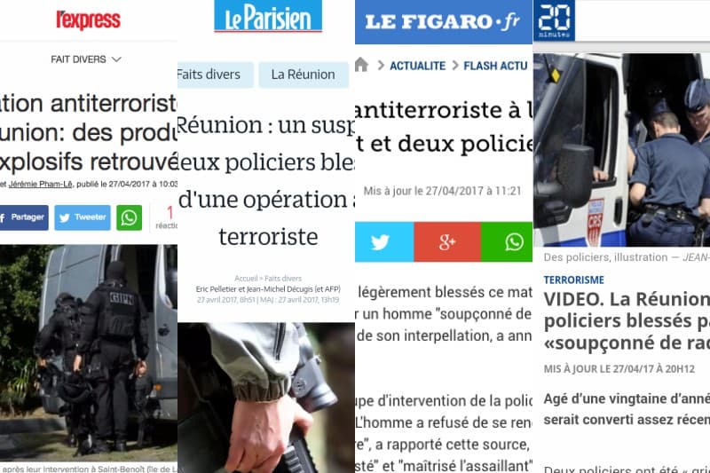 L'affaire de radicalisation à Saint-Benoit fait les gros titres en métropole