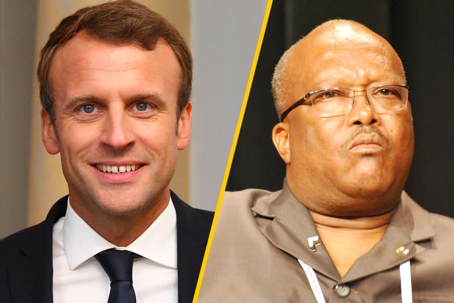 clash-macron-burkina Faso