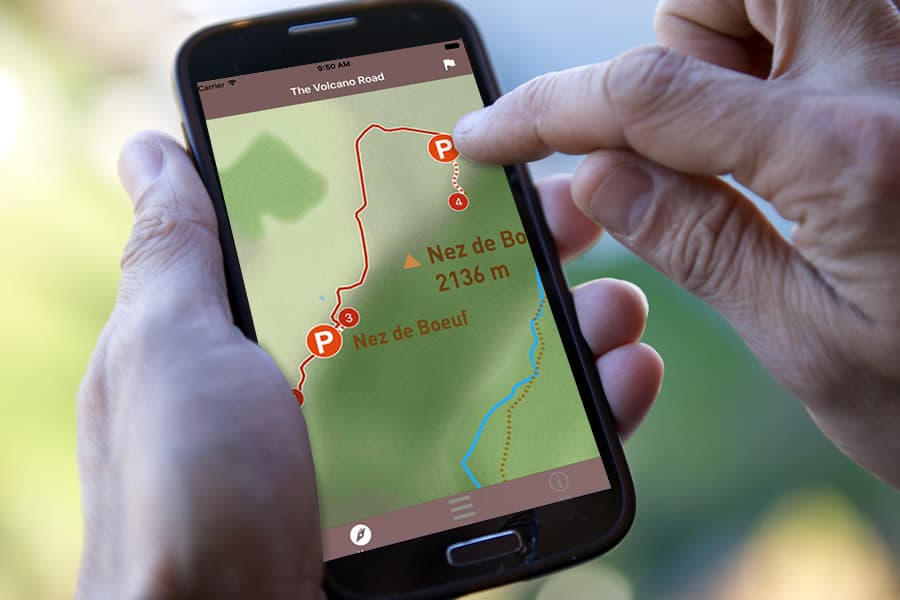 Le Piton de la Fournaise a maintenant son application