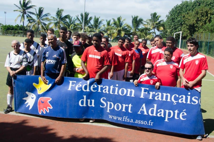 FFSA : ouverture du championnat de Foot Adapté à 7 à La Réunion