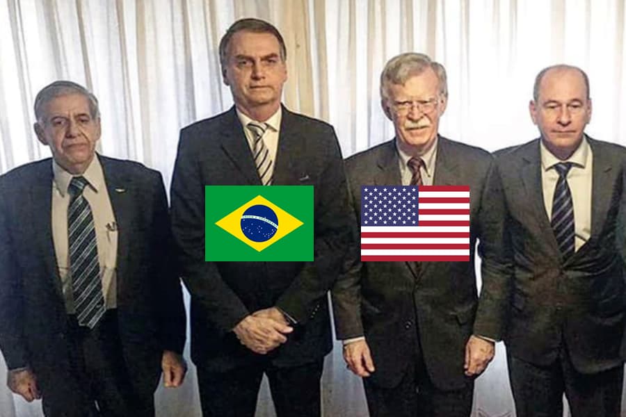 L’administration Trump rend visite au président d’extrême-droite du Brésil