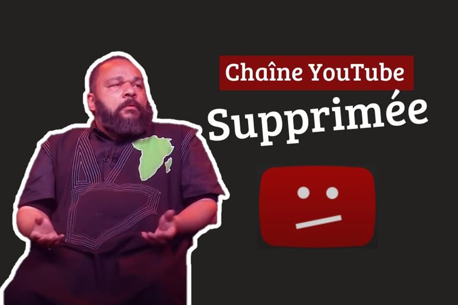 Suppression de la chaîne YouTube de  Dieudonné