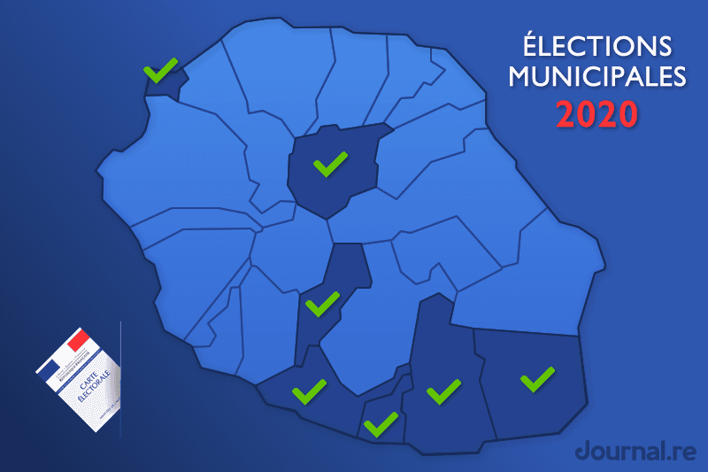 Municipales à La Réunion : 7 communes ont déjà leur maire, 17 attendent le second tour