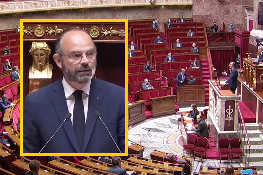 Le Premier ministre présente sa stratégie de déconfinement à l'Assemblée nationale.