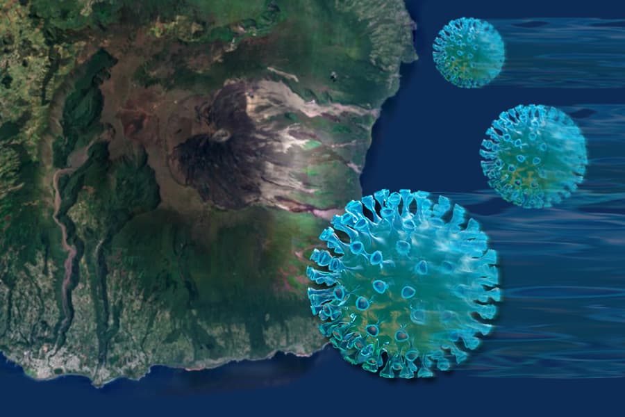 Le variant Omicron présent à La Réunion