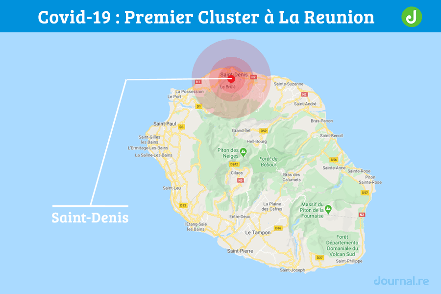 Coronavirus : un repas familial déclenche le premier cluster Réunionnais