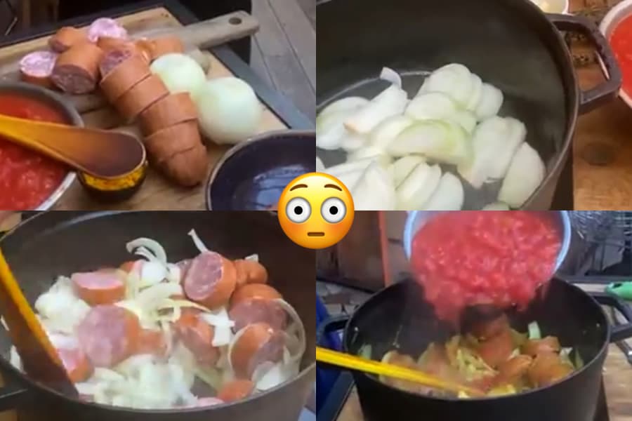 La recette d'un rougail saucisse déclenche une tempête sur les réseaux sociaux