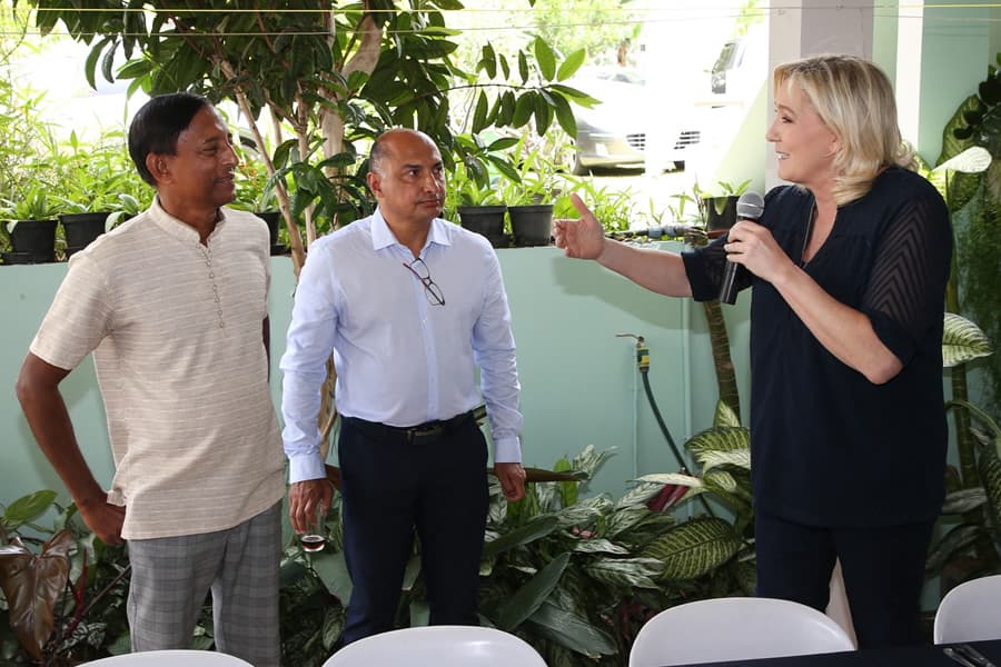 Présidentielle : Marine Le Pen en tête à La Réunion