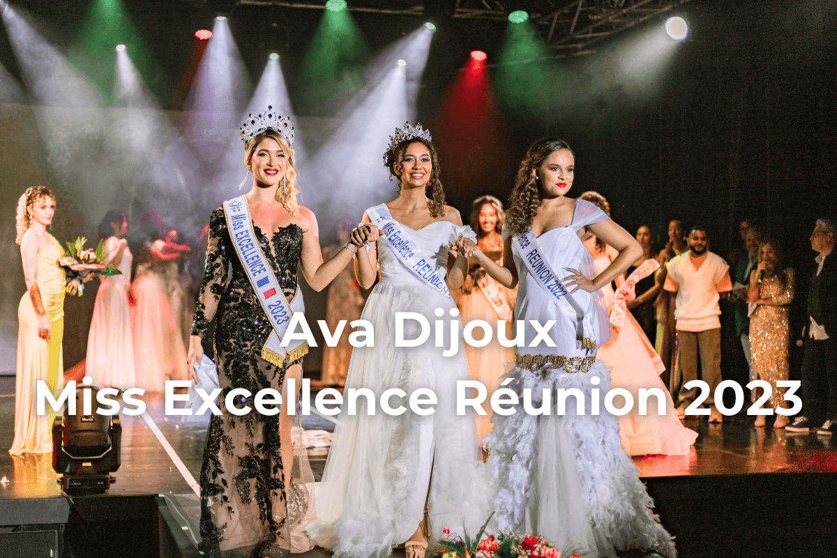 Ava Dijoux triomphe lors du concours Miss Excellence Réunion 2023