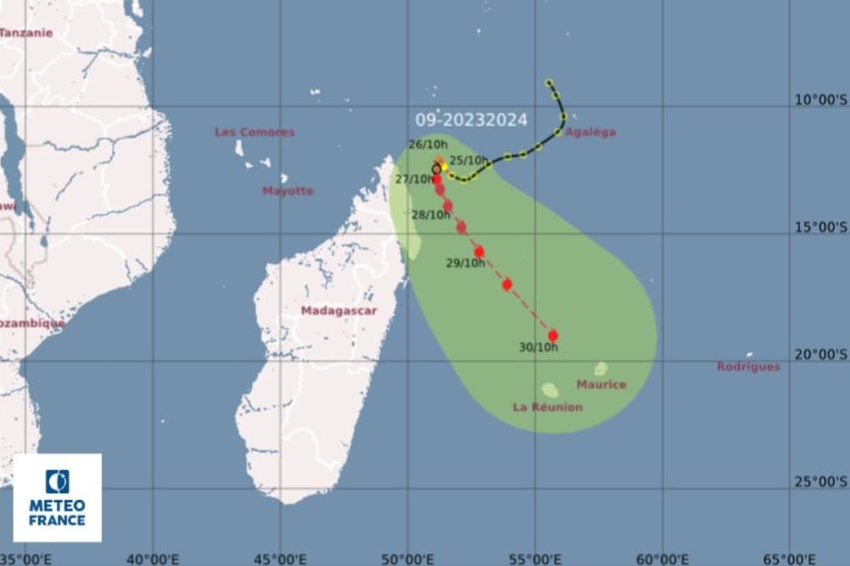Gamane : Les Mascareignes sur la trajectoire d'une tempête