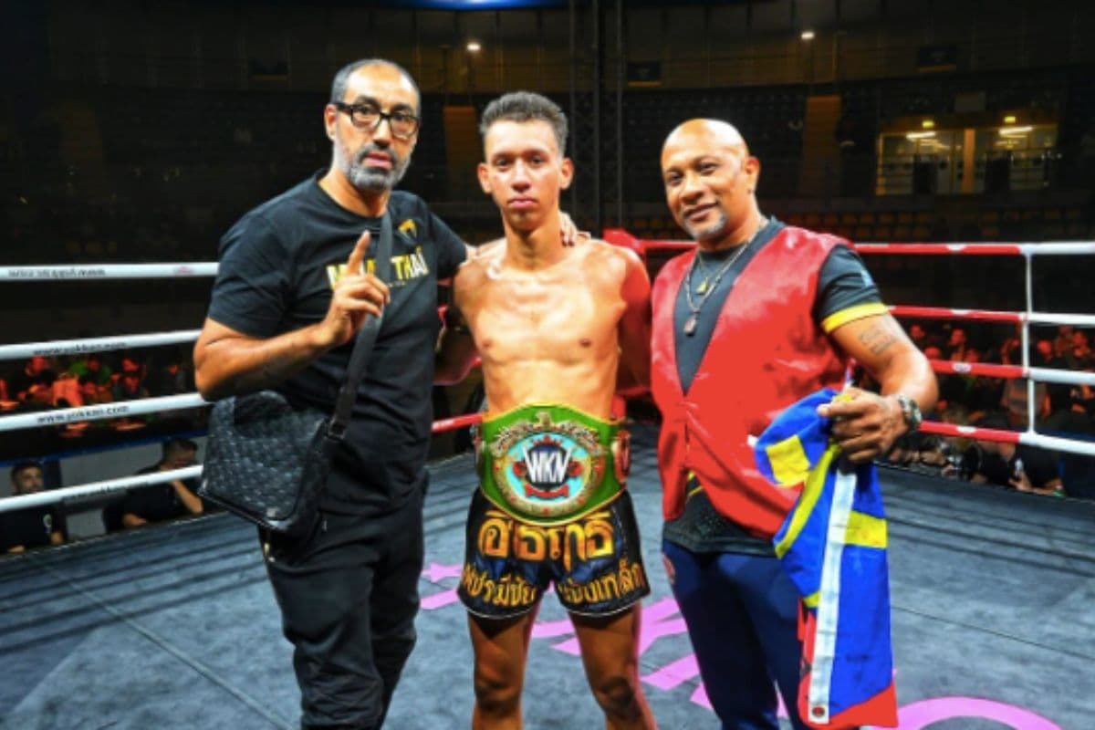 La Réunion compte maintenant un champion du monde de muay-thaï, Andrany Perrault