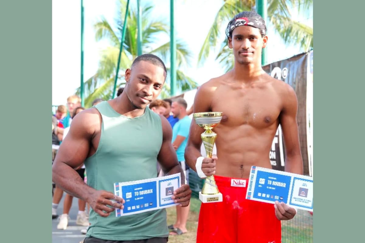 Deux athlètes de La Réunion en finale nationale de street-workout le 22 juin à Roubaix