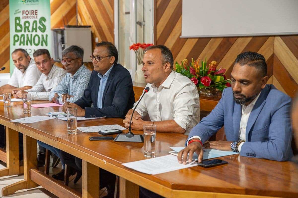 Le Département soutient la Foire agricole de Bras-Panon