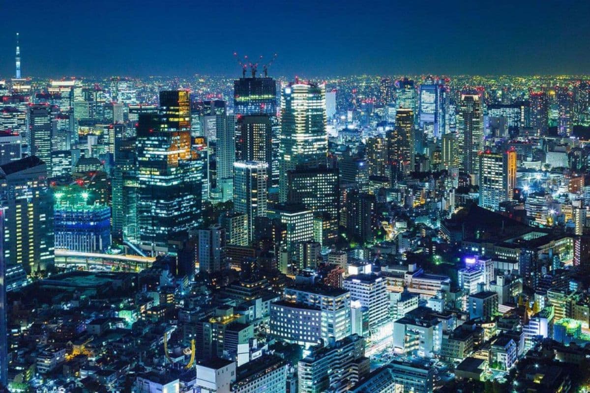 Tokyo : la ville la plus peuplée du monde entier.