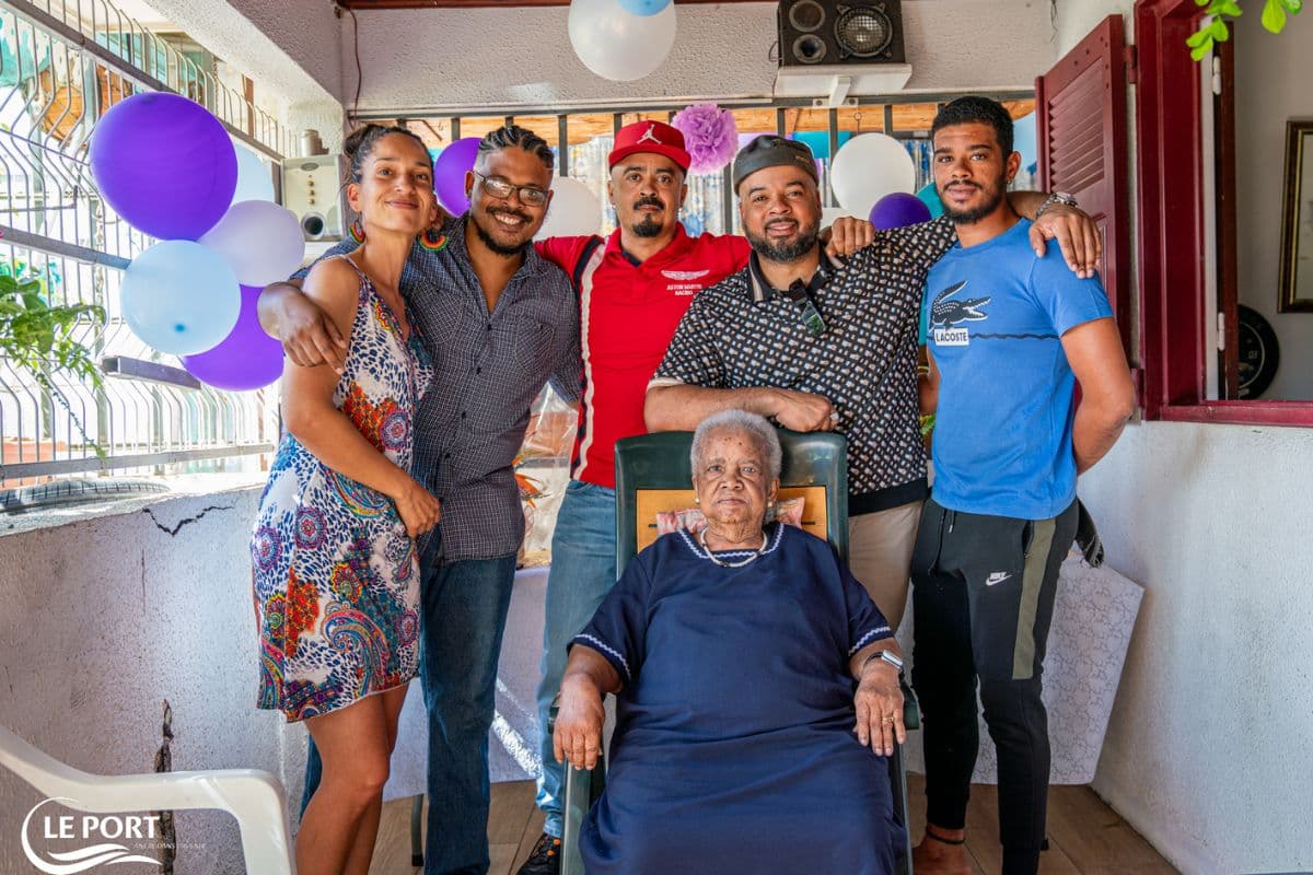 Victorine Félicité fête ses 100 ans au Port