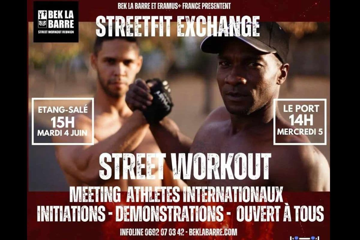 Streetfit Exchange : des athlète venue de partout dans le monde