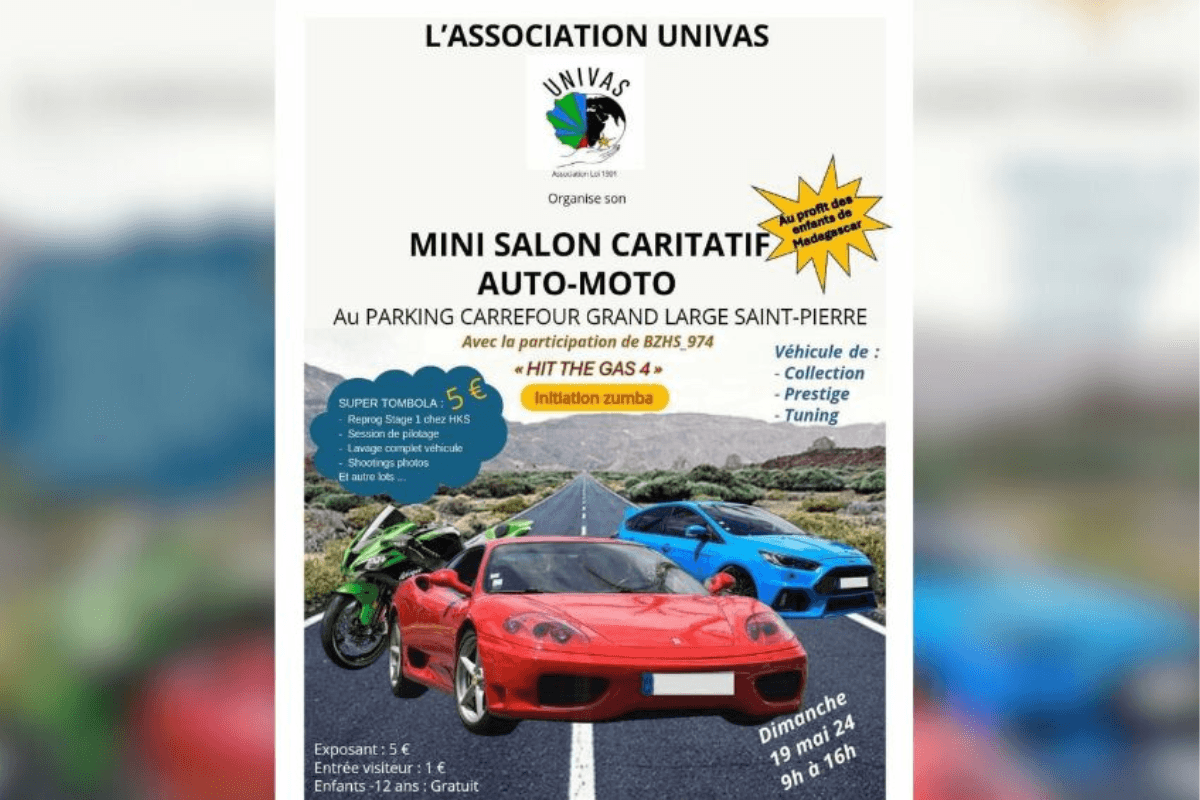 Manifestation caritative pour les enfants de Madagascar organisé par l'association Univas