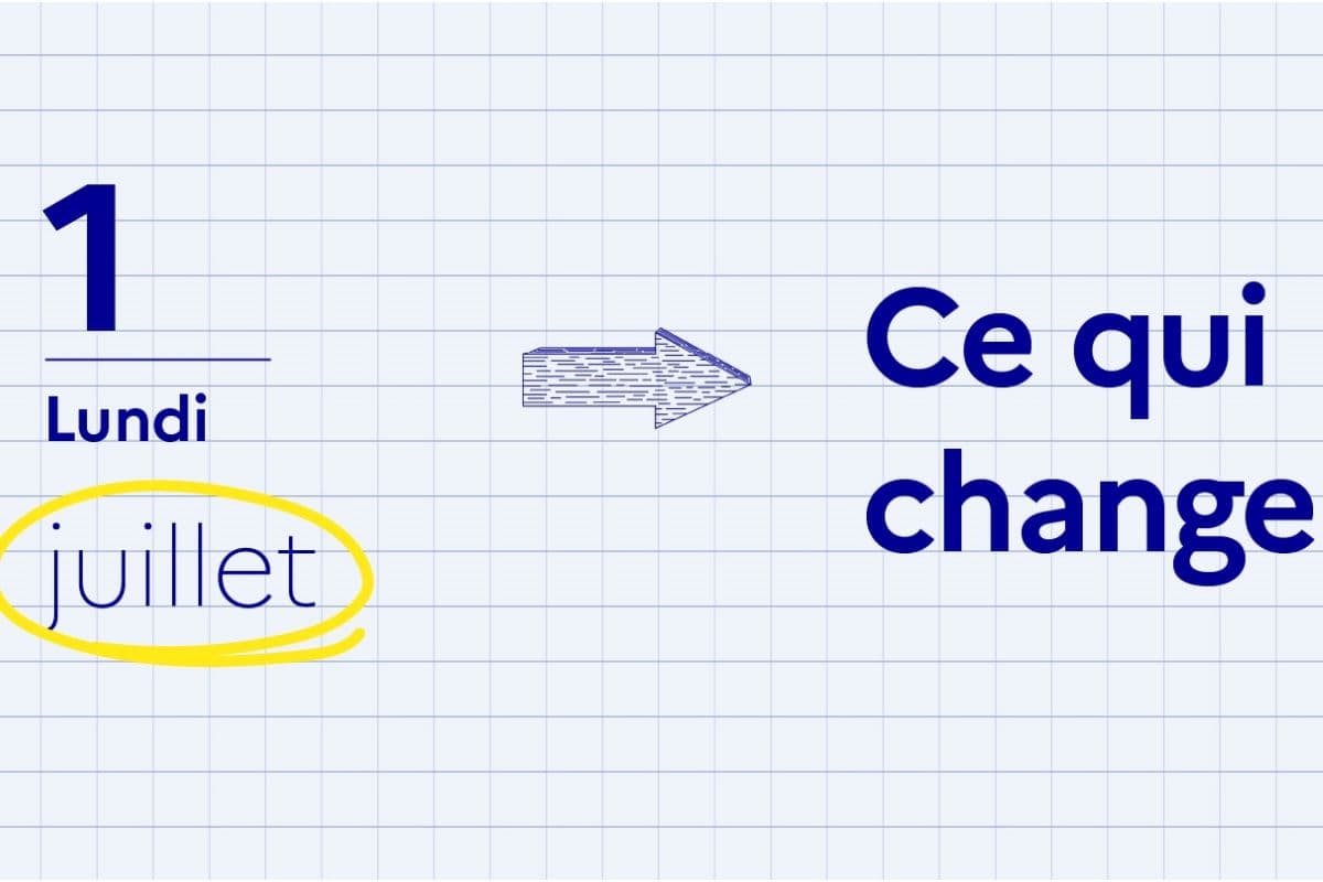 Changements au 1er juillet 2024