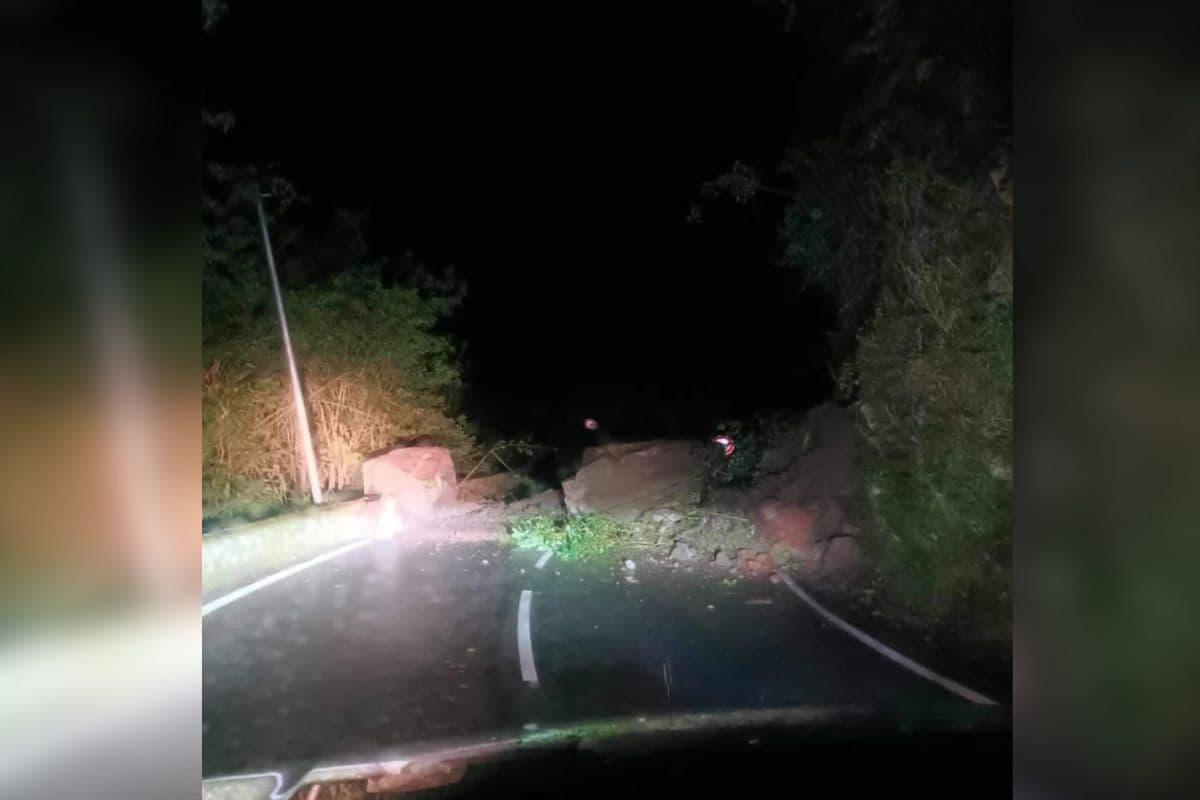 Fermeture de la RD3 entre Petite-Île et Saint-Joseph suite à un éboulis