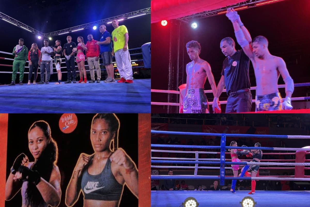 Niad et Amel Nassibou, la fiertés portoises triomphent au trophée du Choc World Cola de Muay Thai à Madagascar